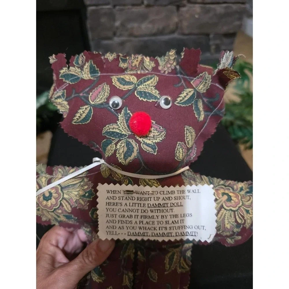Homemade Handmade Dammit Damm It Doll Stress Reliever  Brand New